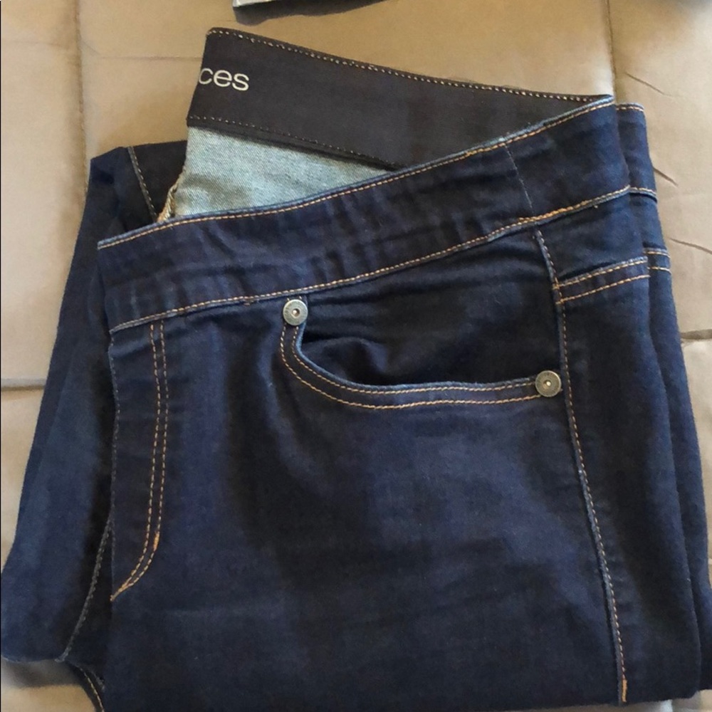 Dark blue jeggings